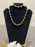 Sets de Cadena Gucci Oro Laminado 14K