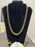 Cadena Cuban Link Oro Laminado 14k