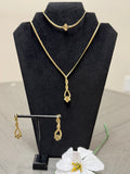 Sets Trébol de la Suerte Oro Laminado 14K