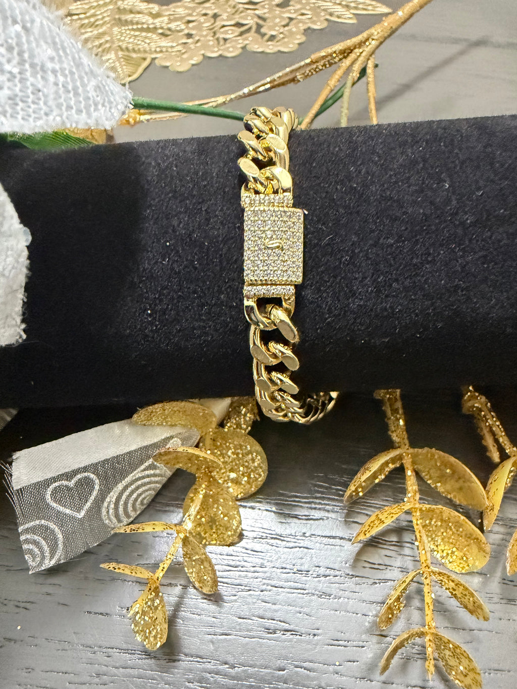 Pulsera Mónaco de Oro Laminado 14k