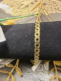 Pulsera Espiga Trenzada 14K