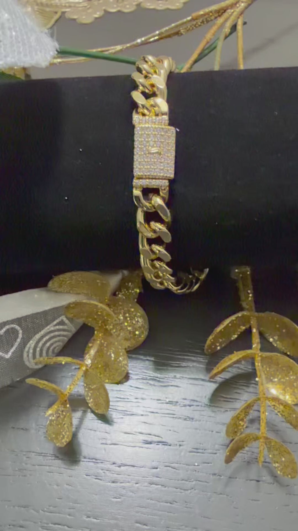 Pulsera Mónaco de Oro Laminado 14k